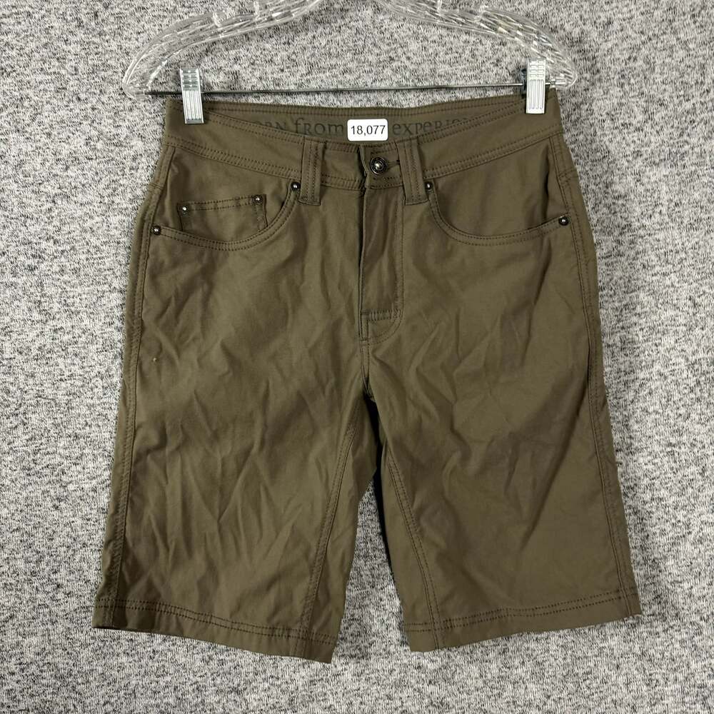 Prana Men’s Size 28x11 Brown Nylon Brion Outerwear Shorts